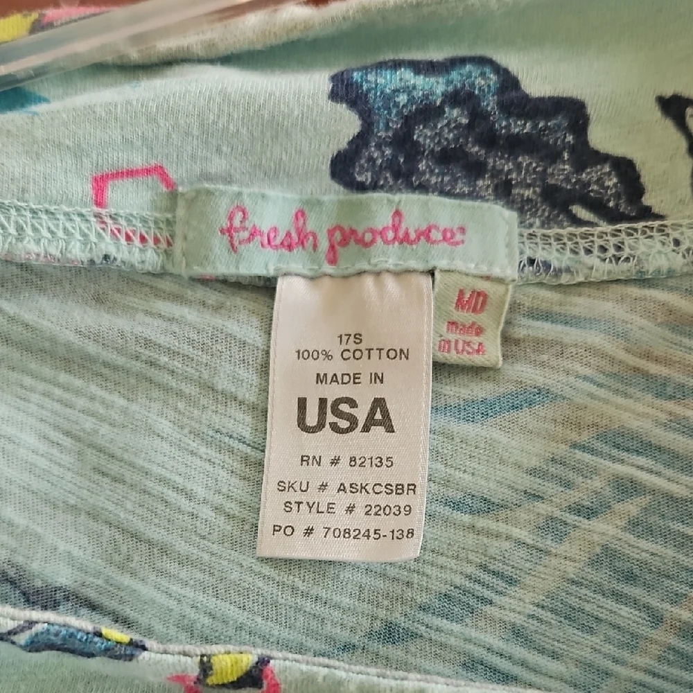 Floral Print Skirt in Blue and Pink - Picture 2 of 2